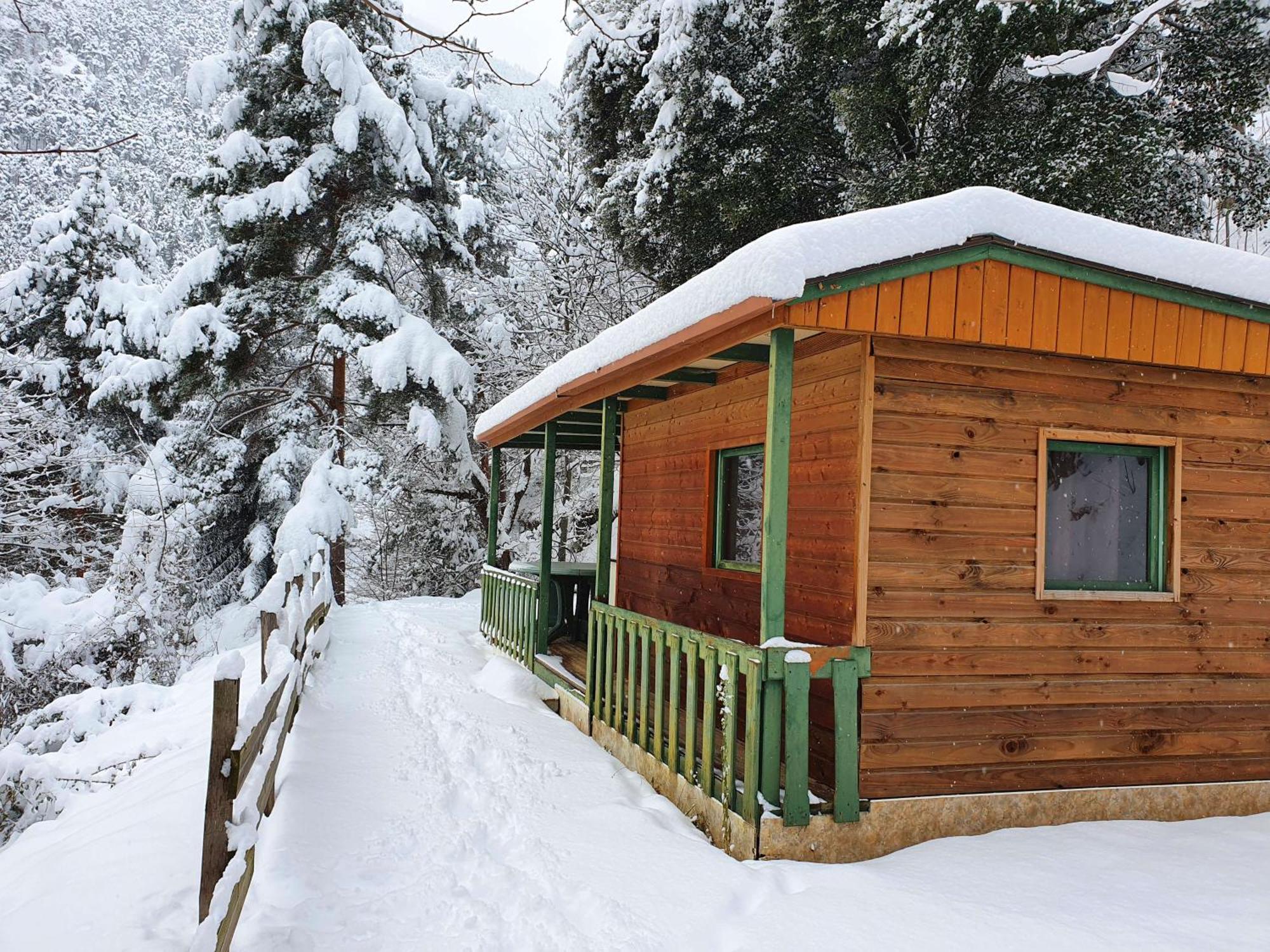 Chalet-Bungalow Ombrage Escaro Eksteriør bilde